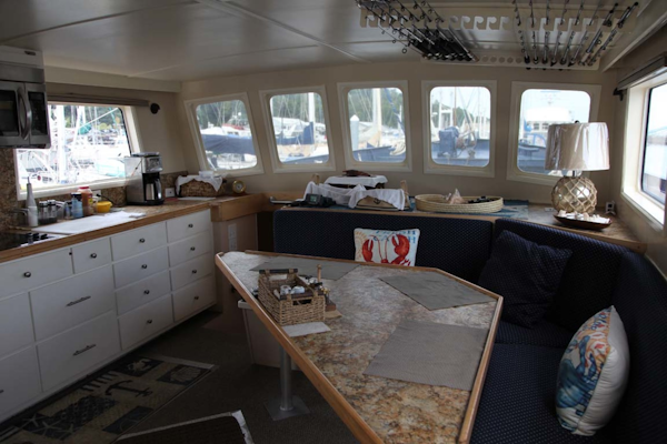 Custom-Blount Marine Research Vessel 1966-Observer Port Angeles-Washington-United States-Main Salon-1190705