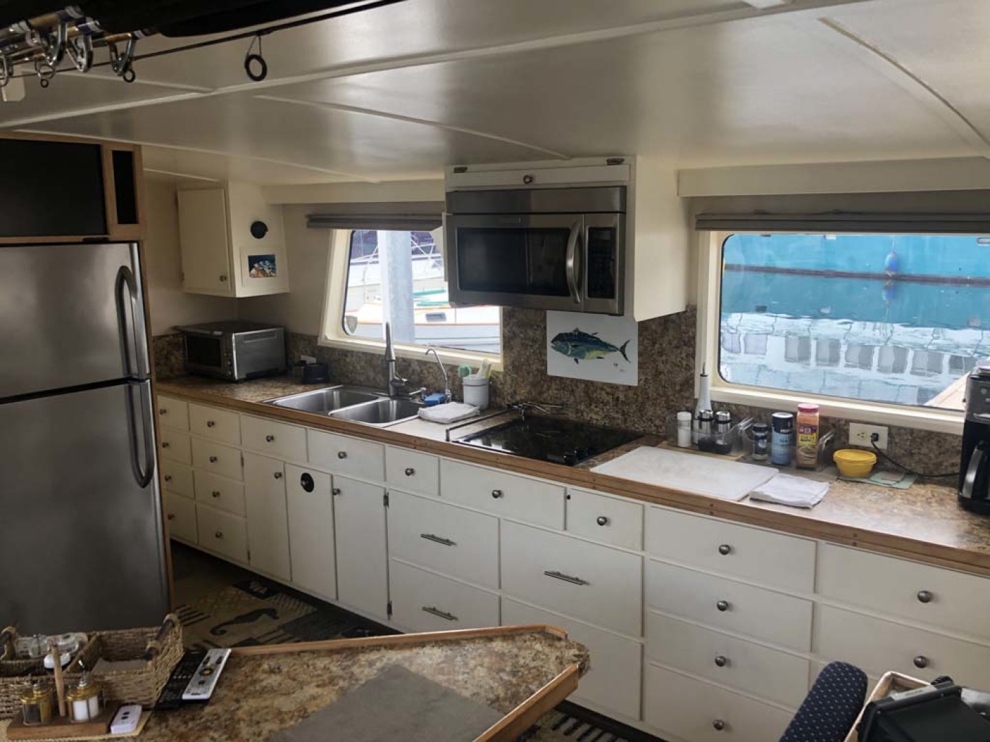 Custom-Blount Marine Research Vessel 1966-Observer Port Angeles-Washington-United States-Galley-1190707 | Thumbnail