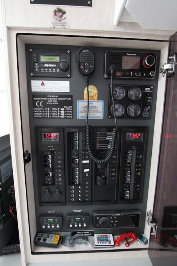 Leopard-40 2018-Wild Horse Ft Lauderdale-Florida-United States-Electrical Panel-1231494