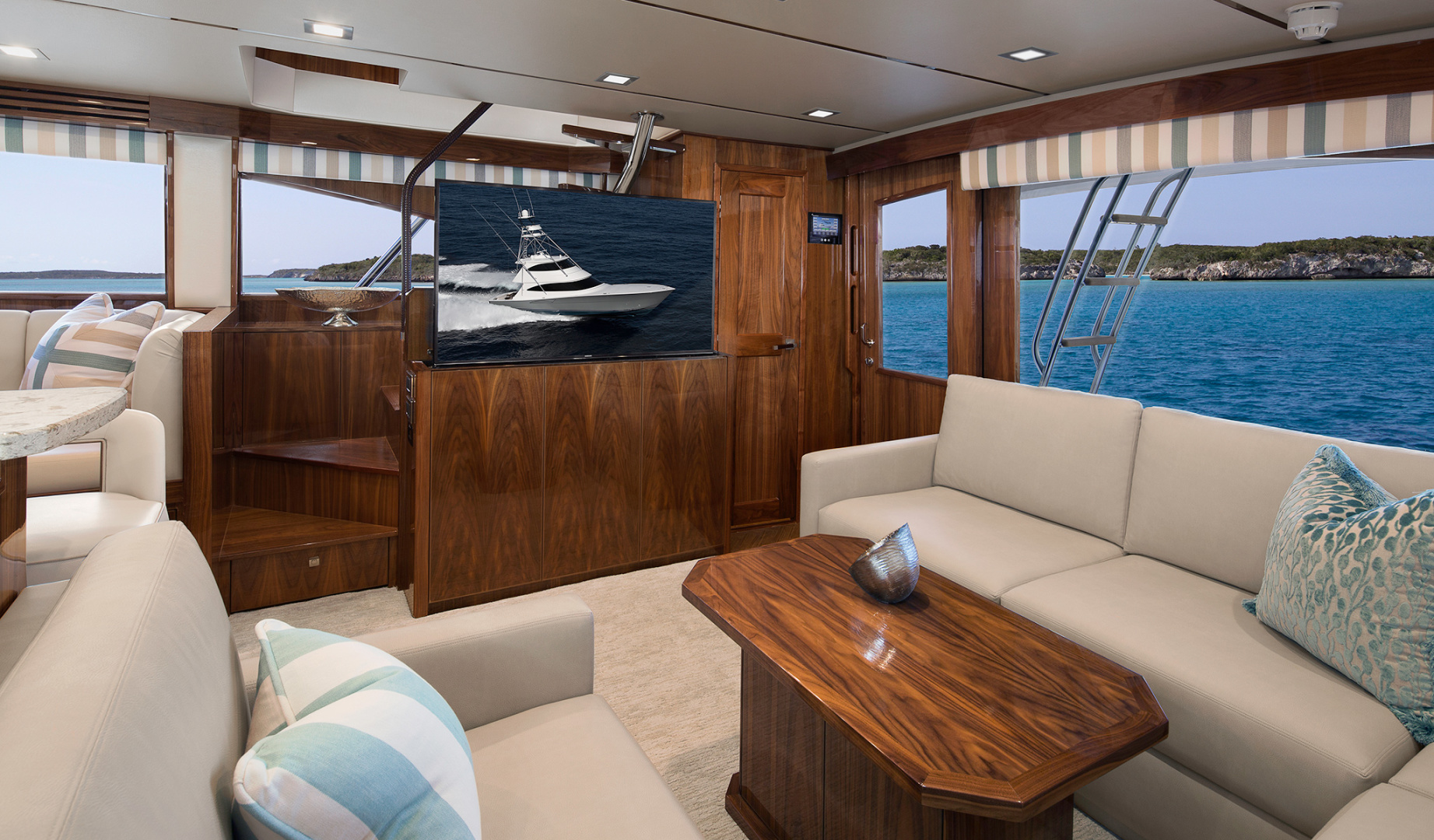 Viking-72 Enclosed Bridge 2025-NEW BUILD Staten Island-New York-United States-Salon -1209093 | Thumbnail