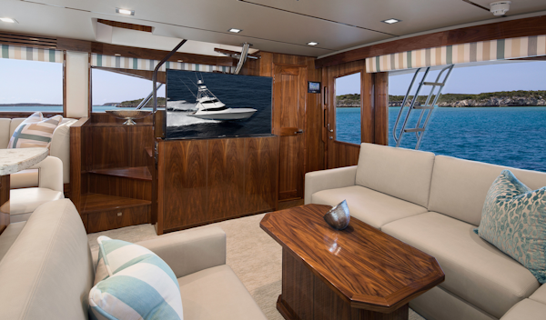 Viking-72 Enclosed Bridge 2025-NEW BUILD Staten Island-New York-United States-Salon -1209093