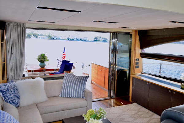 Princess-V72 2013-High Bid Destin-Florida-United States-Retractable Glass Door And Window-1233063