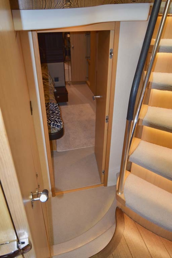Princess-V72 2013-High Bid Destin-Florida-United States-Entrance To Master Stateroom-1233075