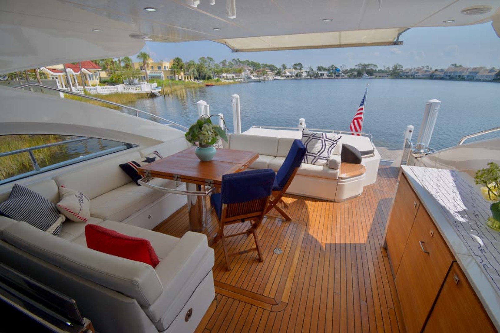 Princess-V72 2013-High Bid Destin-Florida-United States-Outdoor Lounge Seating-1233095 | Thumbnail