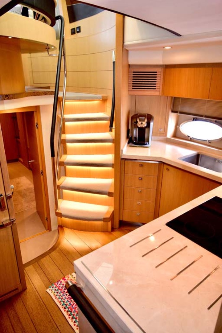 Princess-V72 2013-High Bid Destin-Florida-United States-Companionway-1233074 | Thumbnail