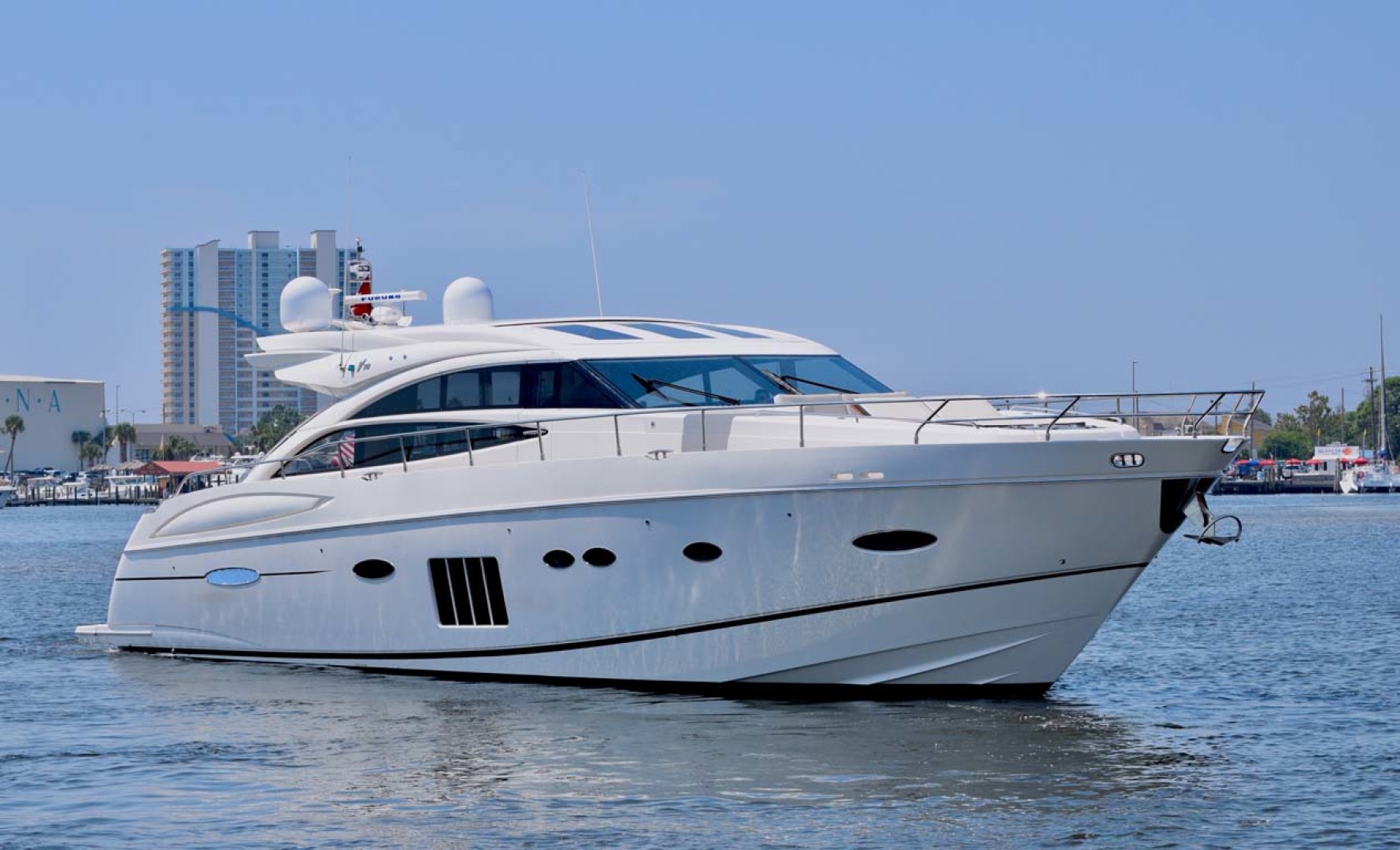 Princess-V72 2013-High Bid Destin-Florida-United States-Starboard Profile-1233049 | Thumbnail