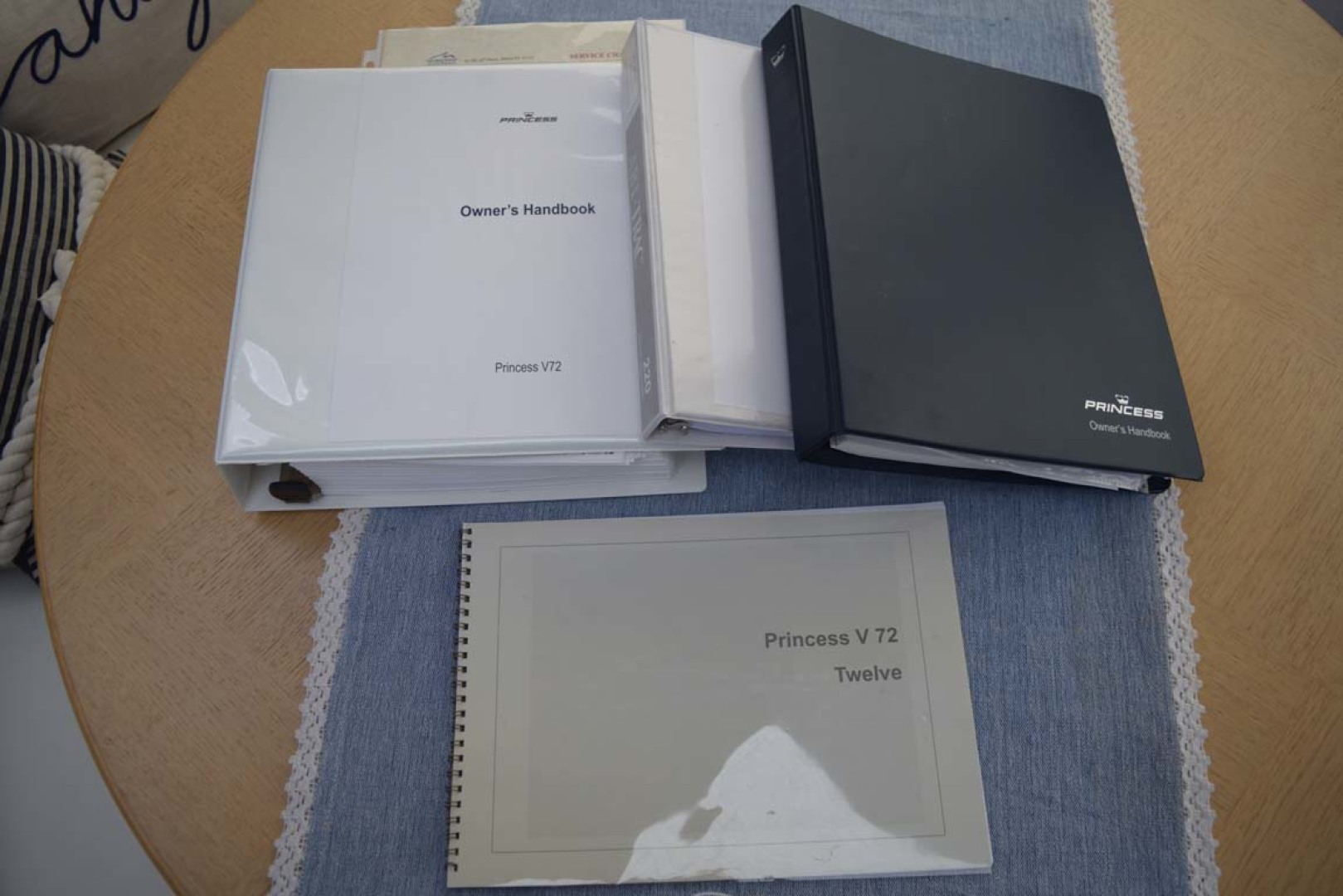 Princess-V72 2013-High Bid Destin-Florida-United States-Owners Manuals-1233102 | Thumbnail