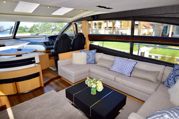 Princess-V72 2013-High Bid Destin-Florida-United States-Wrap Around Settee-1233065