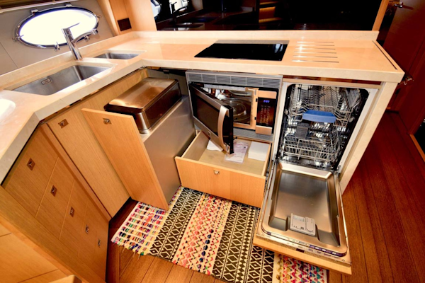Princess-V72 2013-High Bid Destin-Florida-United States-Galley With Oven And Dishwasher-1233069