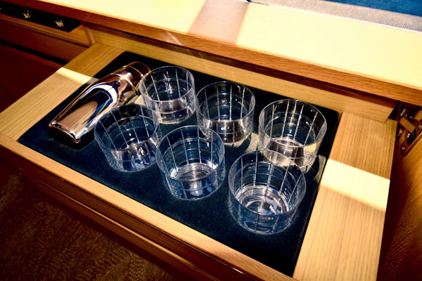 Princess-V72 2013-High Bid Destin-Florida-United States-Custom Shaker And Glasses-1233067