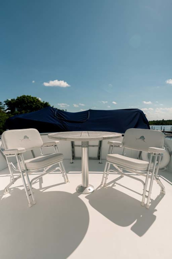 Jefferson-61 MarQuessa 2001-NAUTI SEAHORZE Jupiter-Florida-United States-Aft Flybridge Deck-1242930