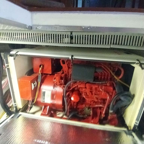 Jefferson-61 MarQuessa 2001-NAUTI SEAHORZE Jupiter-Florida-United States-Westerbeke Genset-1242914
