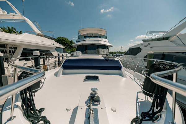 Jefferson-61 MarQuessa 2001-NAUTI SEAHORZE Jupiter-Florida-United States-Forward Deck Profile-1242936