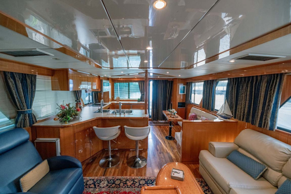 Jefferson-61 MarQuessa 2001-NAUTI SEAHORZE Jupiter-Florida-United States-Salon To Aft-1242886