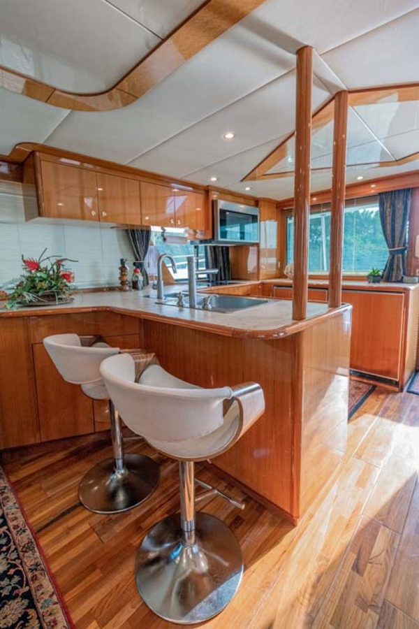 Jefferson-61 MarQuessa 2001-NAUTI SEAHORZE Jupiter-Florida-United States-Breakfast Counter-1242883