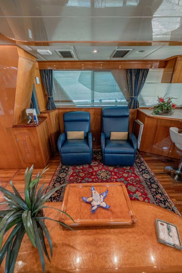 Jefferson-61 MarQuessa 2001-NAUTI SEAHORZE Jupiter-Florida-United States-Super Comfortable His And Her Recliners-1242891