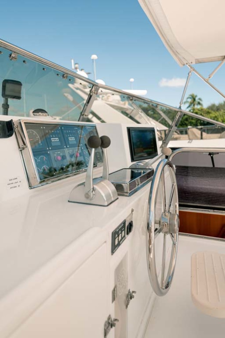 Jefferson-61 MarQuessa 2001-NAUTI SEAHORZE Jupiter-Florida-United States-Flybridge Navigation-1242927 | Thumbnail