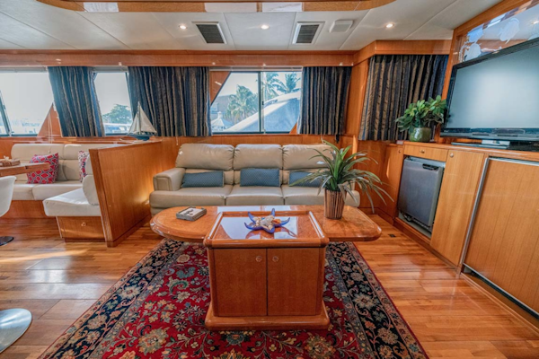 Jefferson-61 MarQuessa 2001-NAUTI SEAHORZE Jupiter-Florida-United States-Salon To Portside-1242887
