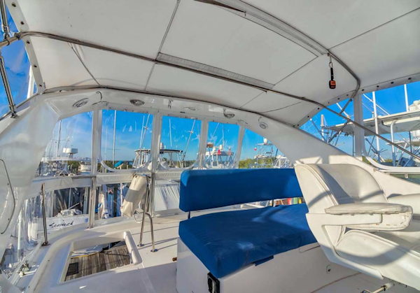 Ocean Alexander-500 Sports Sedan 1998-Queezy Fort Pierce-Florida-United States-Aft Flybridge-1261591