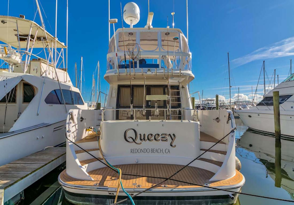 Ocean Alexander-500 Sports Sedan 1998-Queezy Fort Pierce-Florida-United States-Aft View-1261604