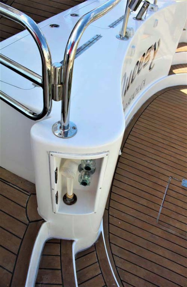 Ocean Alexander-500 Sports Sedan 1998-Queezy Fort Pierce-Florida-United States-Swim Shower-1261595