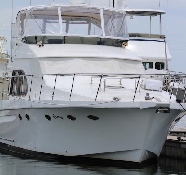 Ocean Alexander-500 Sports Sedan 1998-Queezy Fort Pierce-Florida-United States-Bow view-1438263