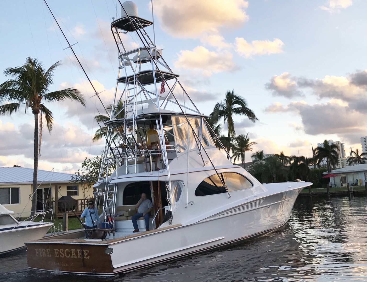 Spencer-Sportfish 2013-Fire Escape Pompano Beach-Florida-United States-Starboard Aft-1274266 | Thumbnail