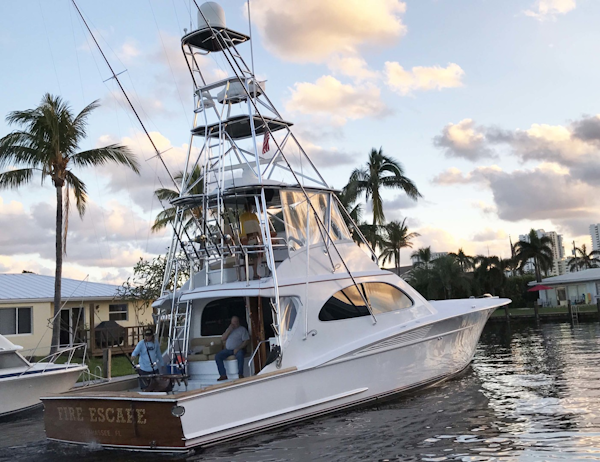 Spencer-Sportfish 2013-Fire Escape Pompano Beach-Florida-United States-Starboard Aft-1274266