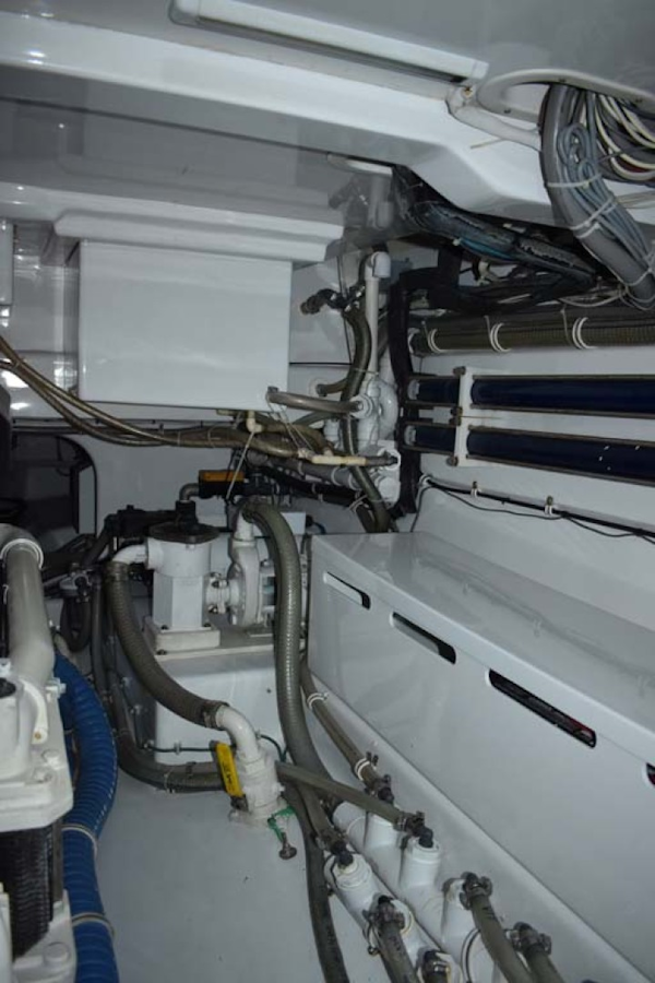 Spencer-Sportfish 2013-Fire Escape Pompano Beach-Florida-United States-Engine Room-1274307