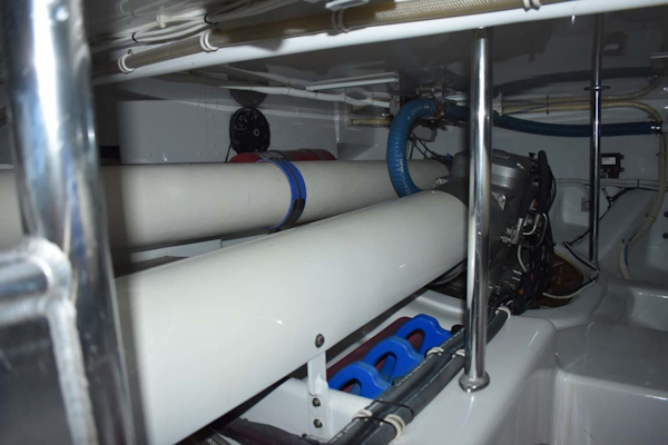 Spencer-Sportfish 2013-Fire Escape Pompano Beach-Florida-United States-Engine Room-1274309