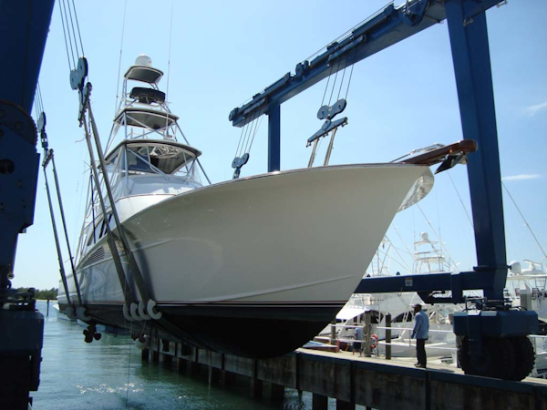 Spencer-Sportfish 2013-Fire Escape Pompano Beach-Florida-United States-Hauling Out-1274311