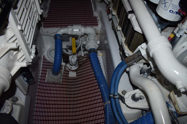 Spencer-Sportfish 2013-Fire Escape Pompano Beach-Florida-United States-Engine Room-1274301