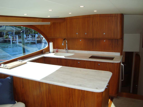 Spencer-Sportfish 2013-Fire Escape Pompano Beach-Florida-United States-U-shaped Galley to port-1274271