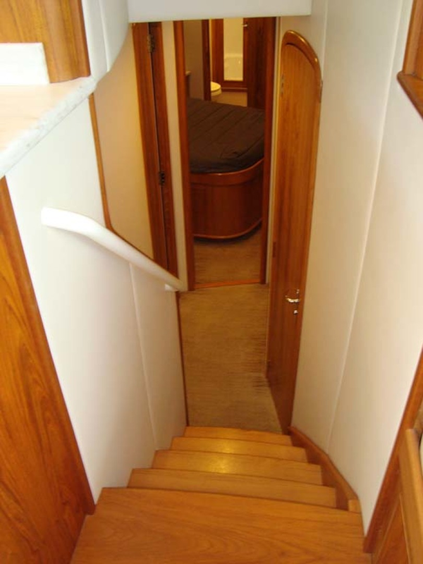 Spencer-Sportfish 2013-Fire Escape Pompano Beach-Florida-United States-Companionway-1274274