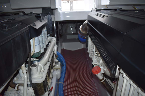 Spencer-Sportfish 2013-Fire Escape Pompano Beach-Florida-United States-Engine Room Aft-1274300