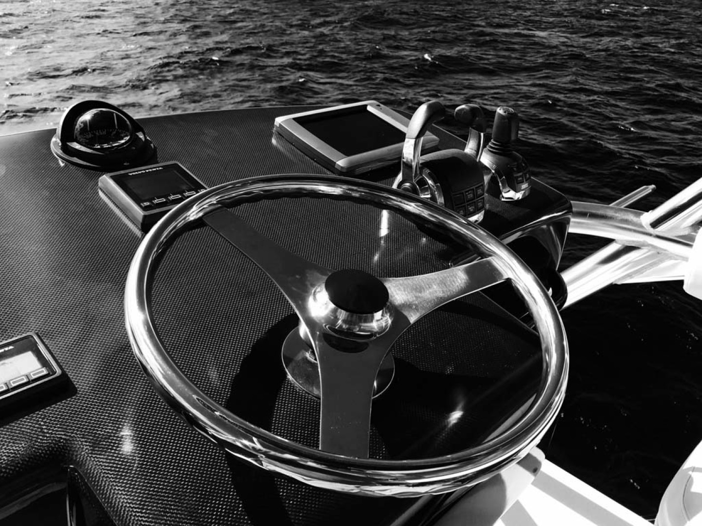 Spencer-Sportfish 2013-Fire Escape Pompano Beach-Florida-United States-Tower Helm and Electronics-1274292 | Thumbnail