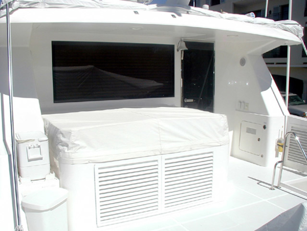 West Bay-Custom Enclosed Bridge 2005-Dream Weaver North Palm Beach-Florida-United States-Bridge Deck-1276216
