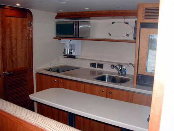 West Bay-Custom Enclosed Bridge 2005-Dream Weaver North Palm Beach-Florida-United States-Lower Galley-1276211