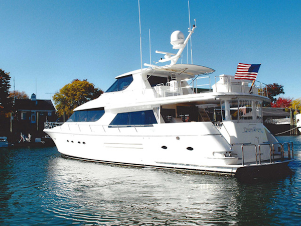 West Bay-Custom Enclosed Bridge 2005-Dream Weaver North Palm Beach-Florida-United States-Port Bow View-1276222