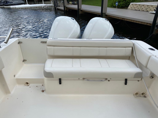 Pursuit-ST310 Center Console 2014 -Boca Raton-Florida-United States-Cockpit Fold Down Transom Seat-1280878