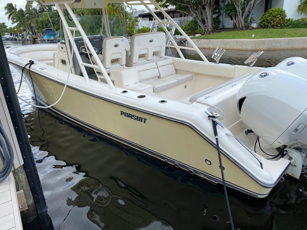Pursuit-ST310 Center Console 2014 -Boca Raton-Florida-United States-Portside View-1280867