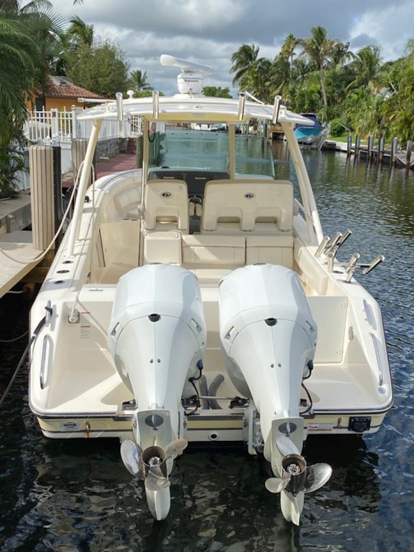 Pursuit-ST310 Center Console 2014 -Boca Raton-Florida-United States-Stern View-1280879