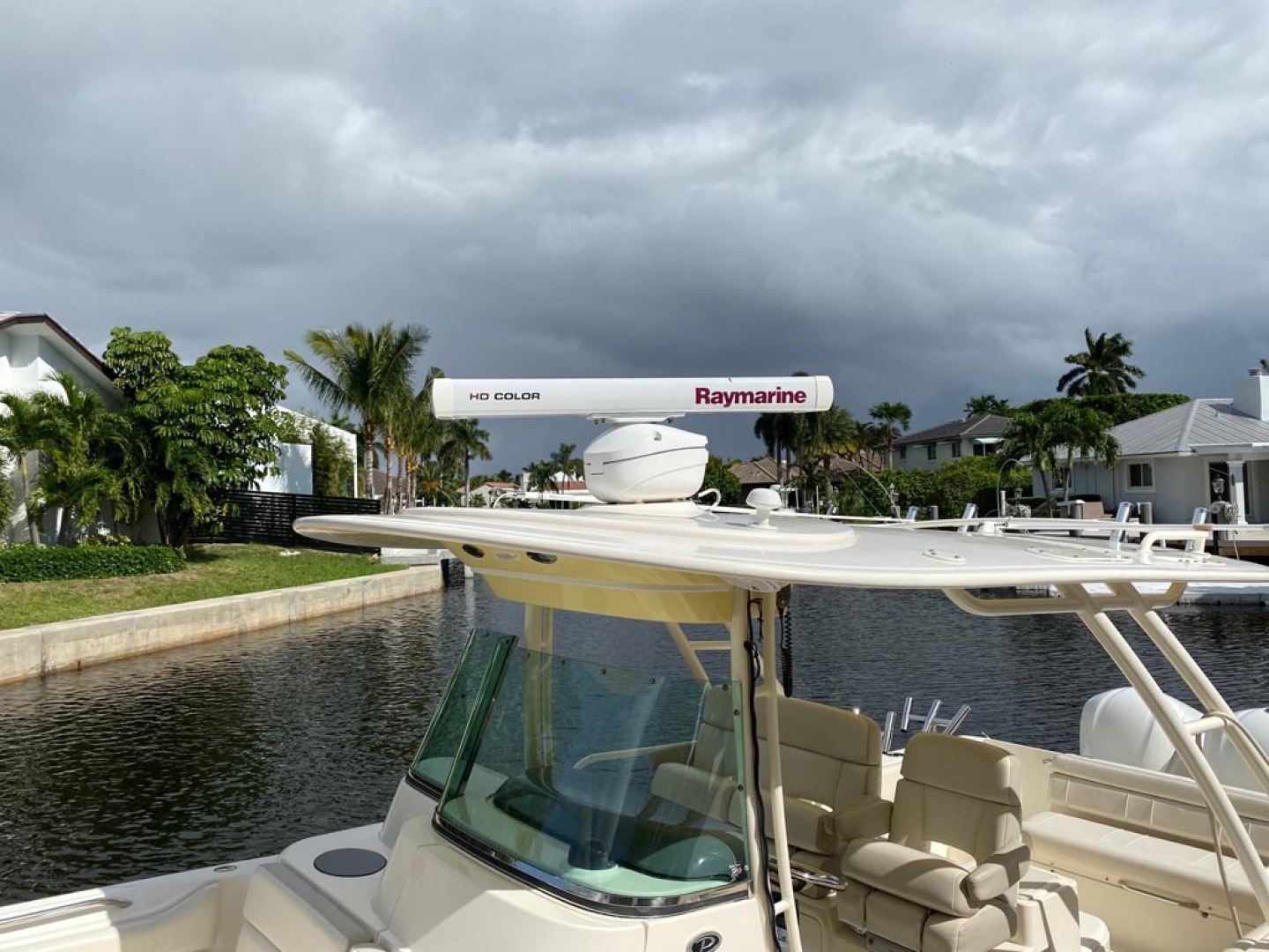 Pursuit-ST310 Center Console 2014 -Boca Raton-Florida-United States-Hardtop Mounted Raymarine Radar-1280870 | Thumbnail