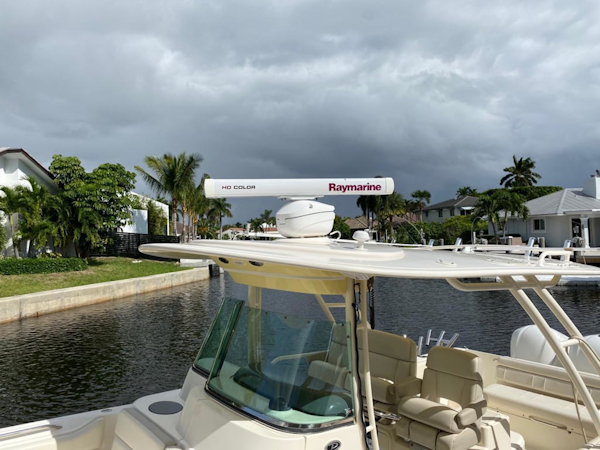Pursuit-ST310 Center Console 2014 -Boca Raton-Florida-United States-Hardtop Mounted Raymarine Radar-1280870