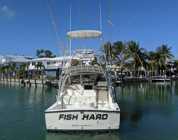 Carolina Classic-35 Express 2001-Fish Hard Key Largo-Florida-United States-Stern View-1289630