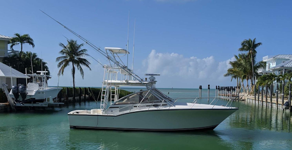 Carolina Classic-35 Express 2001-Fish Hard Key Largo-Florida-United States-Starboard Profile-1289604