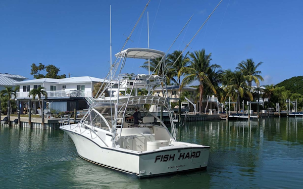 Carolina Classic-35 Express 2001-Fish Hard Key Largo-Florida-United States-Port Aft-1289629