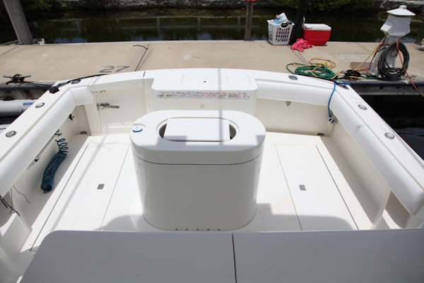 Carolina Classic-35 Express 2001-Fish Hard Key Largo-Florida-United States-Cockpit  Aft-1443718