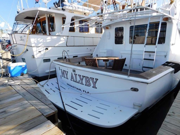 Hatteras-Convertible 1986-My Alyby Merritt Island-Florida-United States-Stern View-1294870