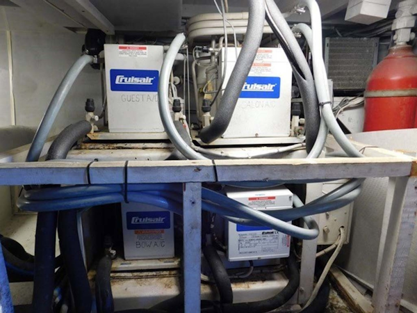 Hatteras-Convertible 1986-My Alyby Merritt Island-Florida-United States-Newer AC Compressors-1294866